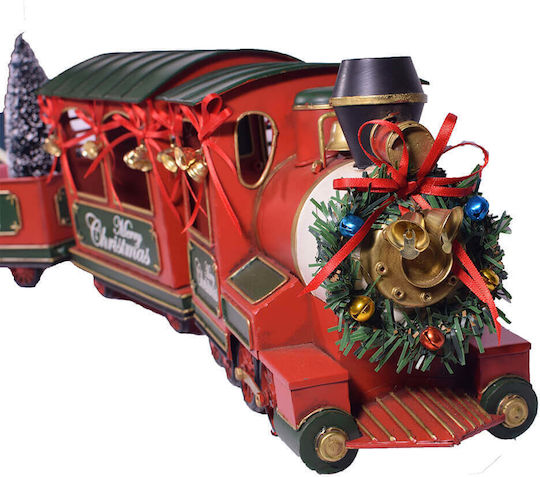 SP Souliotis Retro Metal Christmas Train 75cm