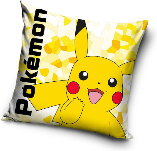 Velvet Kids Throw Pillow 40x40 Pokemon Pikachu