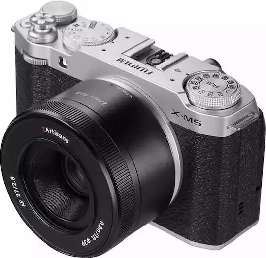 7artisans Crop Φωτογραφικός Φακός Σταθερός για Fujifilm X Mount Μαύρος