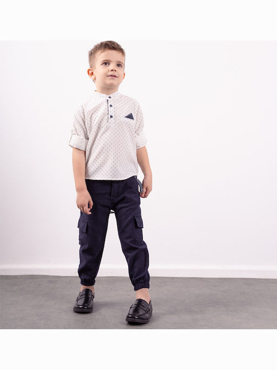 Комплект Лято 2бр White/Dark Blue