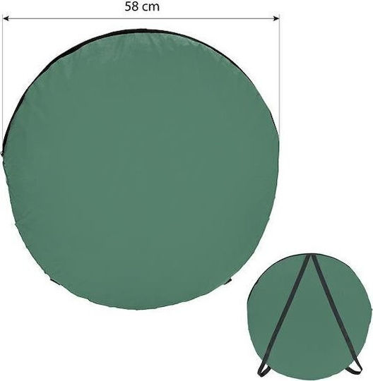 Nils Camping Tent Pop Up Toilet Green 3 Seasons 190cm