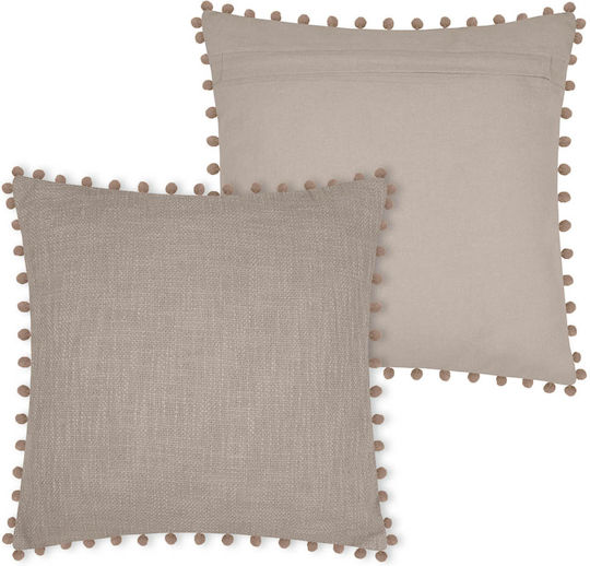 Sofa-Kissen S-f Sanchez aus 100% Baumwolle Naturel 40x40cm