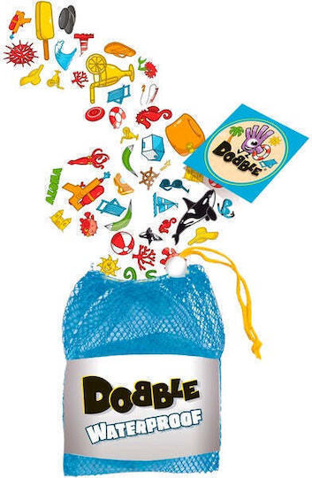 Настолна игра Dobble Waterproof за 2-8 играчи 6+ години (GER) Asmodee