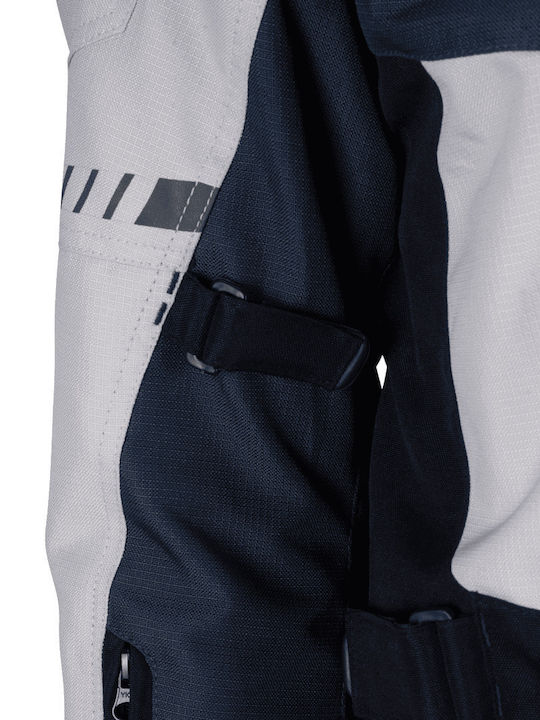 Carpathian Series Bărbătesc Geacă de motocicletă 4 Sezoane Waterproof Gri