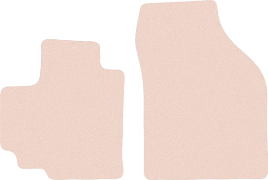 Wielganizator Front Mats 2pcs for Suzuki Celerio 2014 Beige