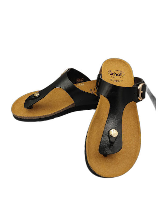 Boa Vista Women's Flat Sandals Anatomic in Black Color Regular Fit