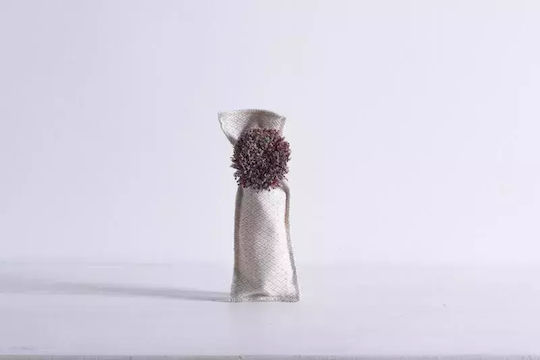 Beauty Home Fabric Pouch for Gift Gray 6x19cm.