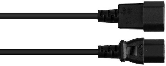 3M IEC C14 - IEC C13 Kabel 3m Schwarz (P1430-S030)