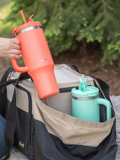 Contigo Бутилка Термос Неръждаема стомана 1.2lt Корал