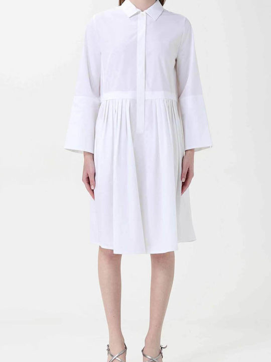 Σεμιζιέ Φόρεμα Optical White