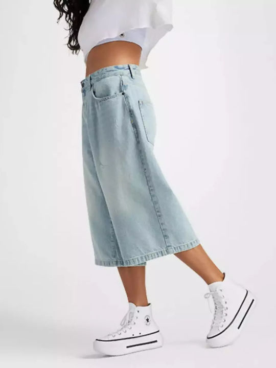 Damen Flatforms Stiefel Weiß