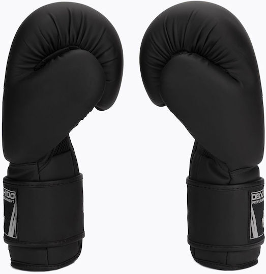 DBX Bushido Bushido Boxhandschuhe aus Kunstleder Schwarz