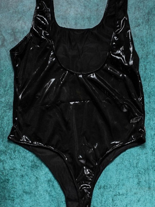 Ophelias Traum Lingerie Metallic Teddy Schwarz 10h4145