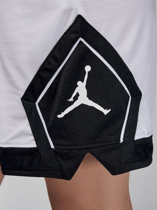 Pantaloni Scurți Sport Pentru Femei Dri-Fit Albi