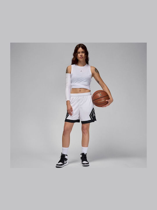 Pantaloni Scurți Sport Pentru Femei Dri-Fit Albi