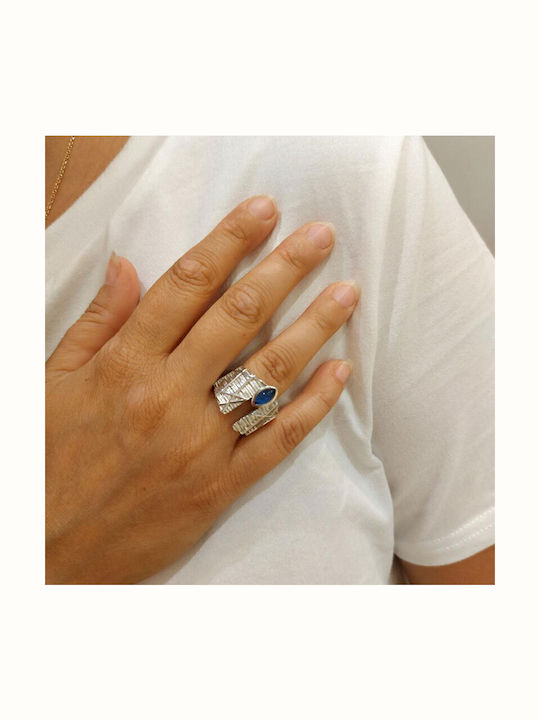 Arteon Damen Ring mit Steinen aus Silber