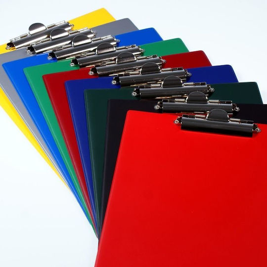 Biurfol Clipboard with Clip for Paper A4 Red 1pcs