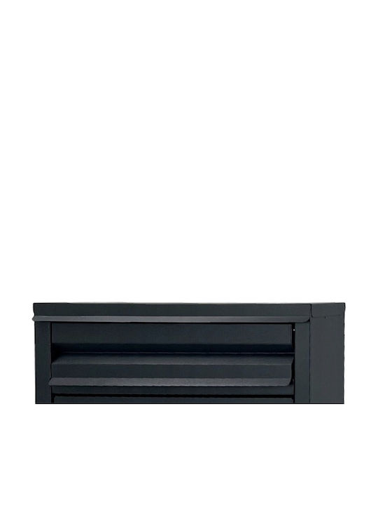 Cutie Poștală pentru Exterior Inox în Culoarea Gri 32x8x25cm