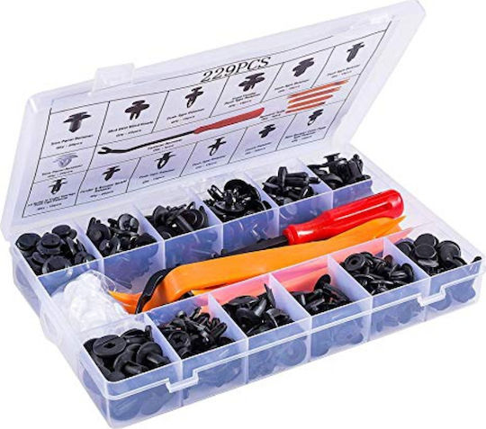 Acp Auto Kunststoffclip Set 229 Stück