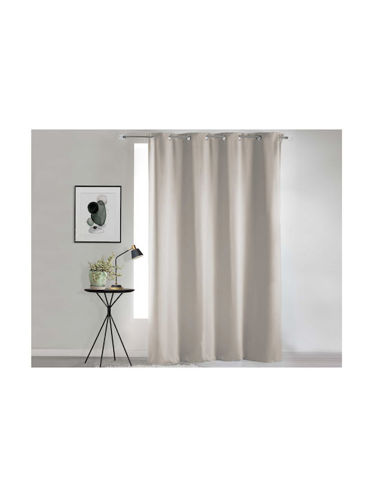 Curtain Blackout with Grommet L-c Occult Ecru 1608661 135x280cm