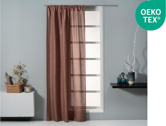 Easy Home Mira με Τρέσα Καφέ 140x270εκ.