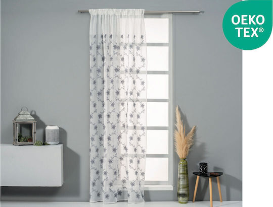 Easy Home Mensa με Τρέσα Λευκή 140x270εκ.