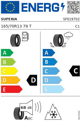 Superia 165/70R13 79T Autoreifen Für Passagierauto