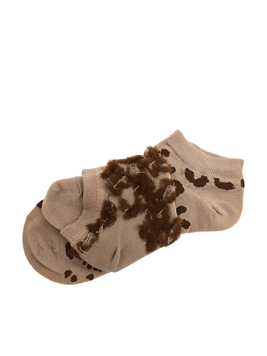 Gift-Me Women's Socks Light Brown