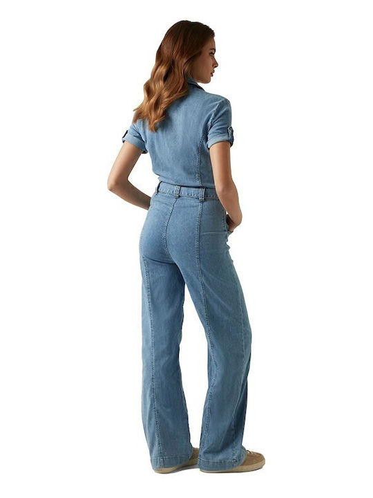 Damen Einteiler Anzug Denim
