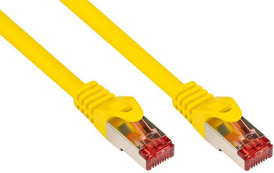 EFB S/FTP Cat.6 (Gigabit) Καλώδιο Δικτύου Ethernet 5m Κίτρινο
