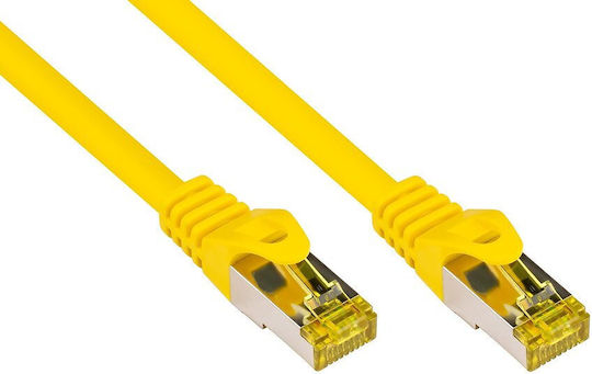Good Connections S/FTP Cat.7 (10Gbps) Καλώδιο Δικτύου Ethernet 3m Κίτρινο