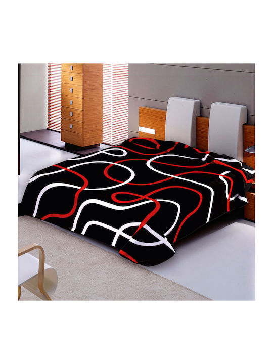 Pierre Cardin Ster Spanish Velvet Double Bed Blanket 220x240cm