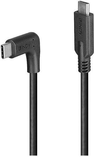 Lindy USB 2.0 Cable USB-C male - USB-C Black 1m (32019)