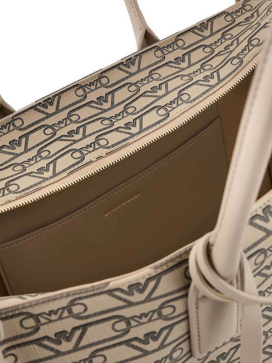 Emporio Armani Women's Bag Shoulder Beige EW000370AF11951