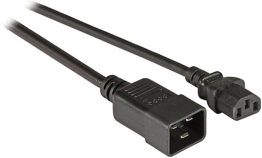 EFB IEC C20 - IEC C20 Cable 5m Μαύρο