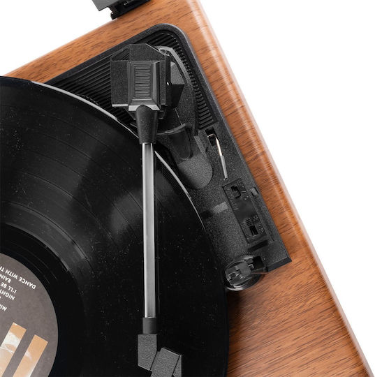 Audizio RP112L 102.158 Грамофон с Предусилвател и Вградени говорители Кафяв