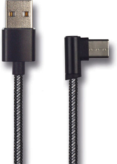 2GO Micro-usb Regular USB 2.0 to micro USB Cable Μαύρο 1m 1τμχ