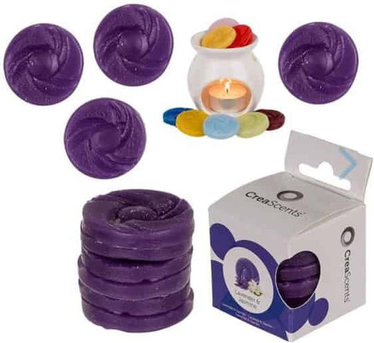 Αρωματικα Δισκακια Lavender Jasmine 6 Chips Ανα Κουτι 30g 4,5 X 4,5 X 6,5cm Blue Gifts