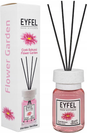 Eyfel Aroma Diffuser Sticks Flower Garden 120ml
