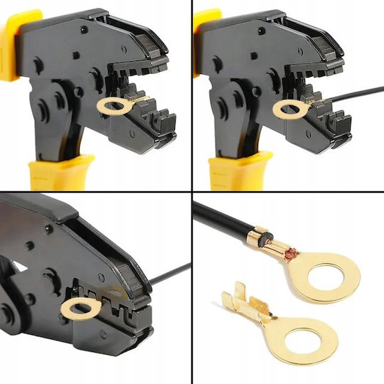 80-Piece Fork Ring Terminal Connector Set with Case