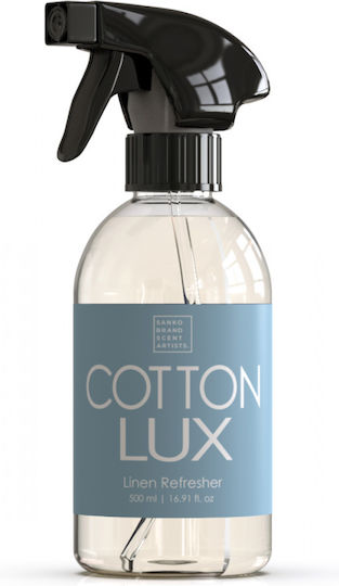 Sanko Scent Αρωματικό Spray Lux Linen Refresher με Άρωμα Cotton 500ml