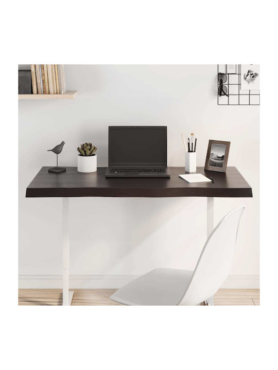 vidaXL Rectangular Table Surface made of Solid Wood in Brown Color 100x50x4cm 364017 1pcs