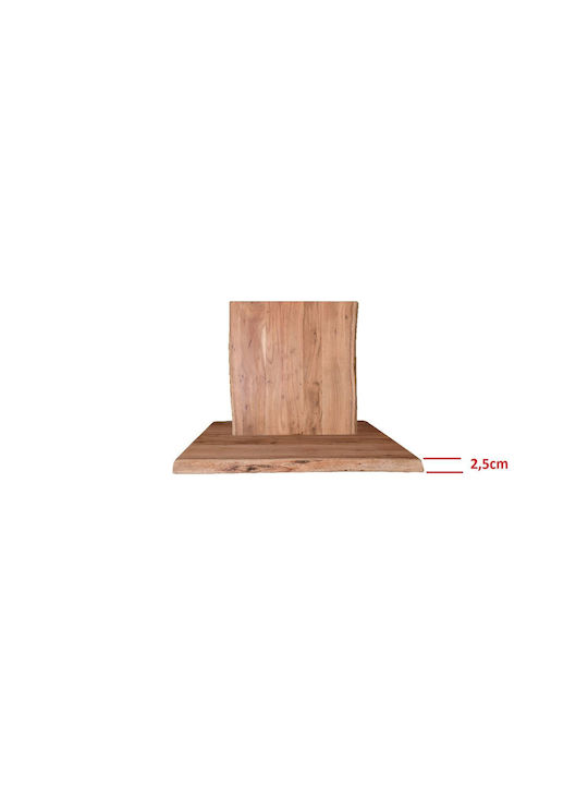 Woodwell Lizard Rectangular Table Surface made of Solid Wood Acacia 160x90x4cm ΕΑ711,4W 1pcs