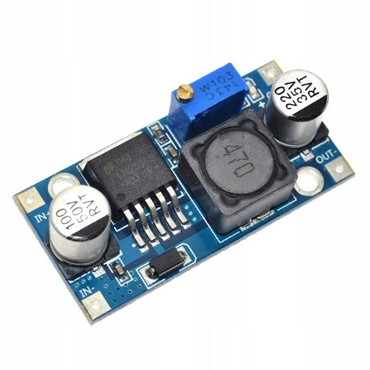 Rosfix понижаващ DC инверторен модул LM2596S 1.5-35V 3A