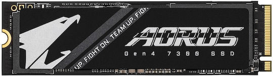 Gigabyte AORUS Gen4 7300 SSD 2TB M.2 Type with PCI Express 4.0 Connection PS5 Compatible AG4732TB N