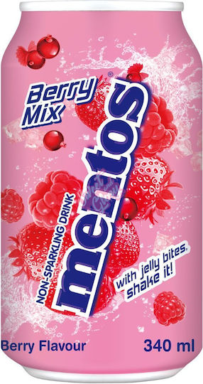 Mentos Αναψυκτικό Berry Mix Χωρίς Ανθρακικό σε Κουτί 340ml