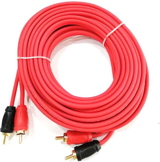 Nakamichi 5m 2x RCA male Cable (D-NK-RCP5M)