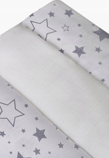 Matex Baby Burp Cloth 70x80cm. 3pcs