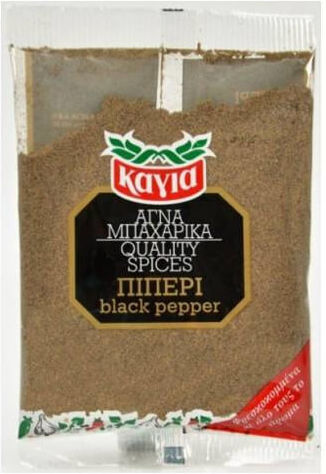 Καγιά Πιπέρι Μαύρο Τριμμένο 50gr