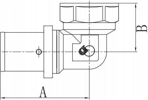 Diamond Conexiune Țeavă din Alamă 16mm